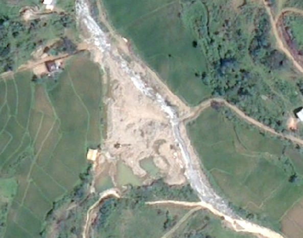 使用高分辨率卫星图像（菲律宾-Cagayan）观察小规模土地利用变化的土地和水足迹